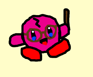 300x250 Kirby Going To Hogwarts