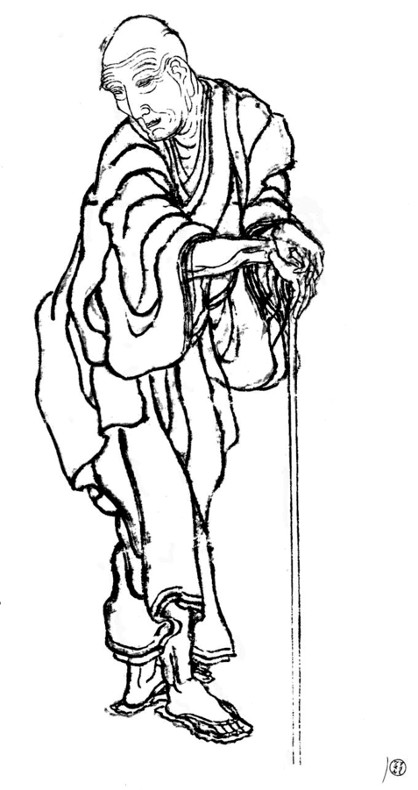 418x790 japankonst hokusai teckningar