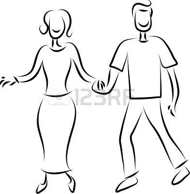 393x400 Drawings Of Couples Holding Hands Drawing Of Friends Holding Hands