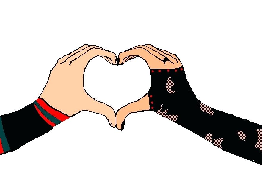 881x624 Couples Holding Hands Drawings Couple