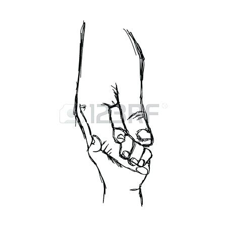 450x450 Holding Hand Drawing Holding Hands Hand Holding Drawing Tutorial