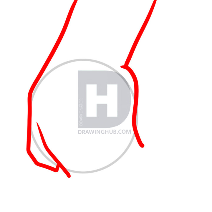 720x720 How To Draw Holding Hands For Kids, Step