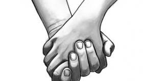 280x158 How To Draw Two Hands Holding Step