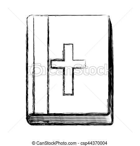 450x470 Holy Bible Book Icon Vector Illustration Graphic Design