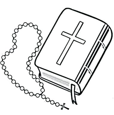 382x385 Holy Bible Coloring Pages
