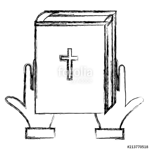 500x500 Hands With Holy Bible Stock Image And Royalty Free Vector