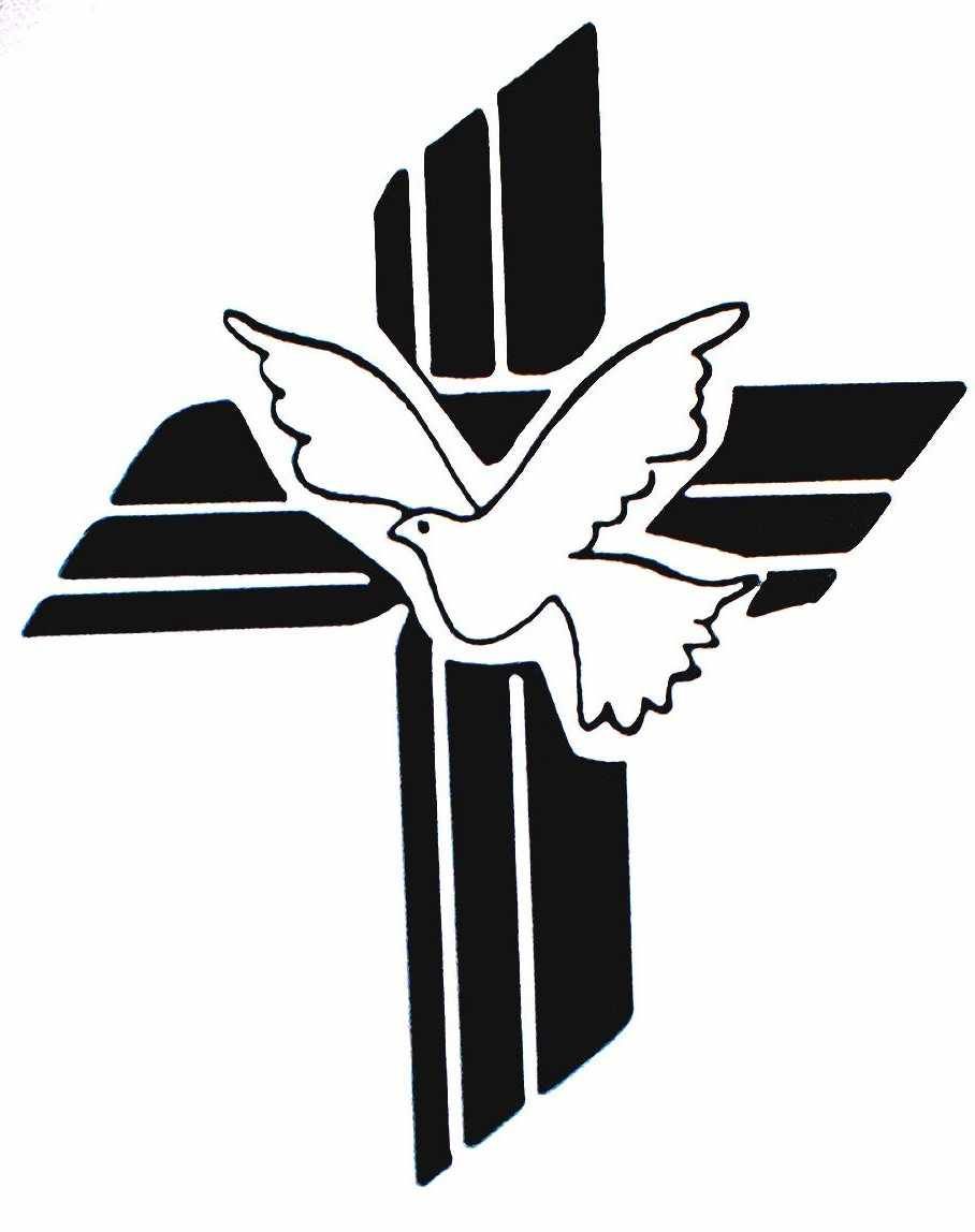 908x1148 Holy Spirit Dove Clipart Black And White