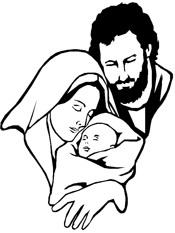 Holy Family Drawing