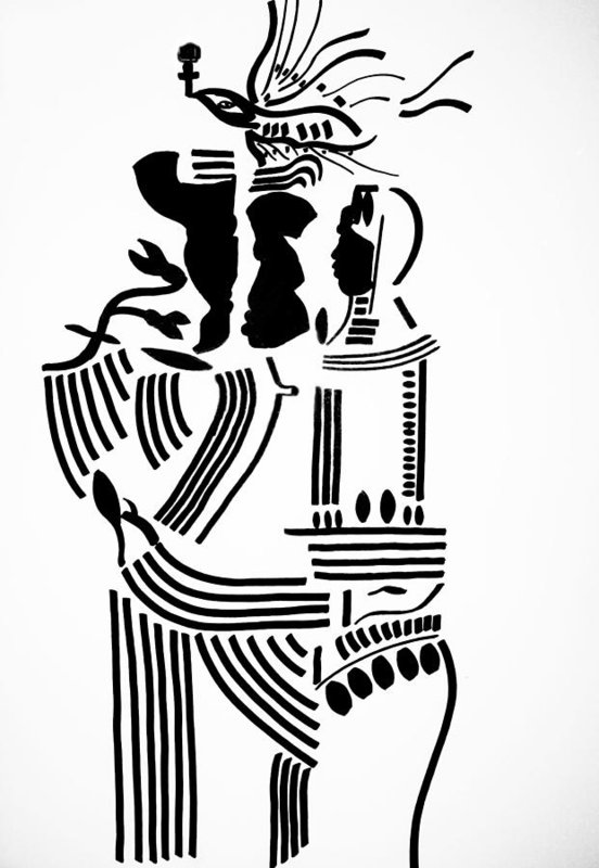 552x800 The Holy Family Art Print