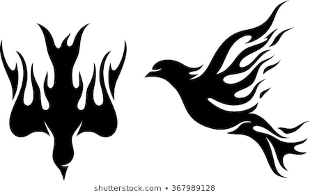 445x280 Huge Collection Of 'holy Spirit Dove Silhouette' Download More