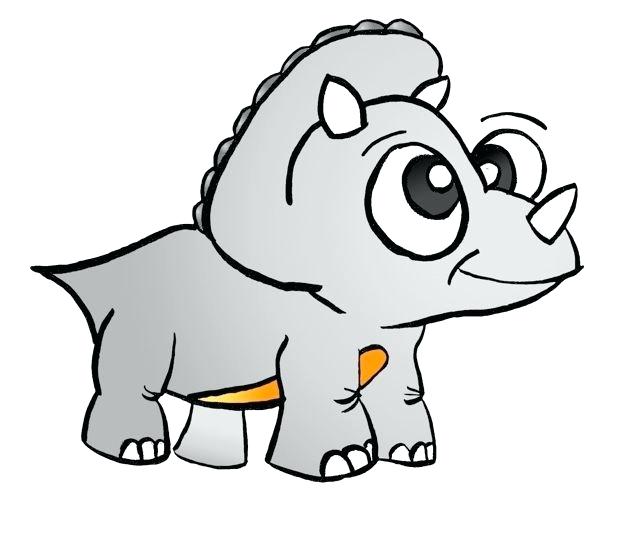 631x535 How To Draw A Triceratops For Kids