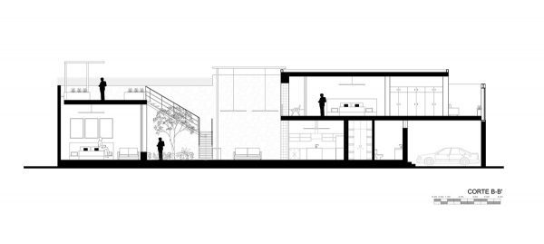 600x269 Unique Stone And Mosaic Work Wows In This Modern Home Design