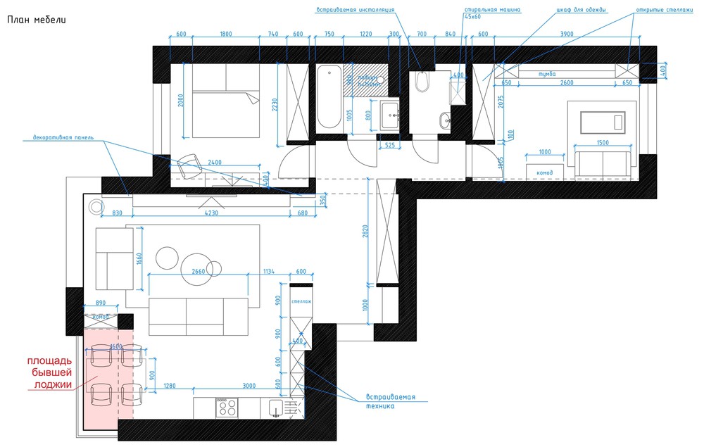 1000x635 Ideas For A One Bedroom Apartment With Study