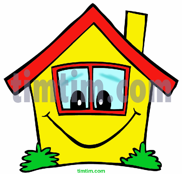 583x558 Free Drawing Of A Happy House From The Category Building Home