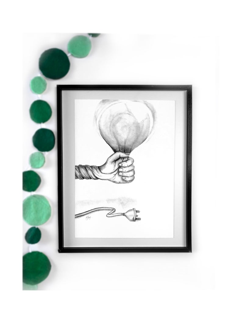 794x1059 Hand Drawn Wall Art Illustration Print Home Decor Etsy