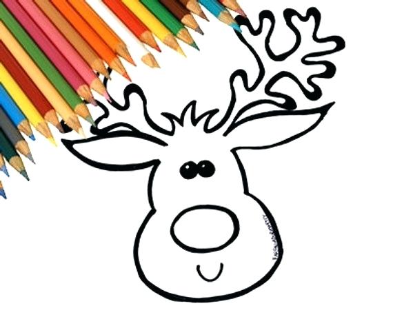 570x476 How To Draw Reindeer For Kids Cool Reindeer Drawings Images