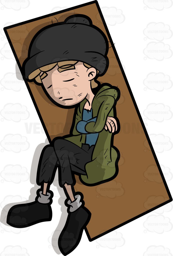 692x1024 Homeless Child Clipart
