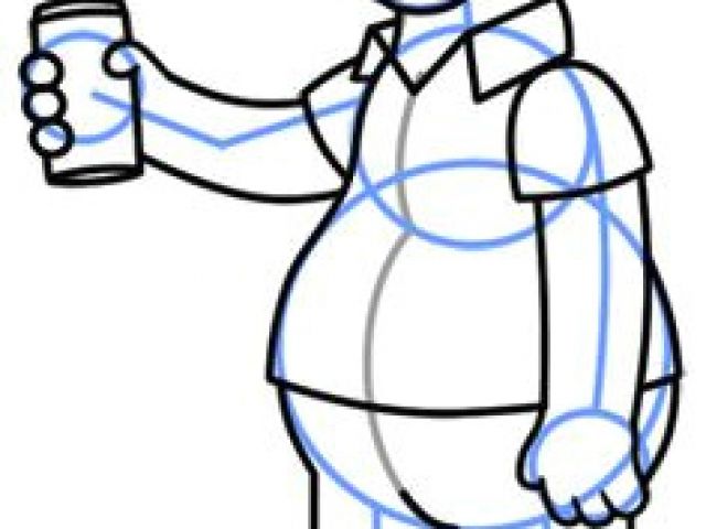 640x480 Easy Drawings Homer Simpson Best Final Project Images Simpsons