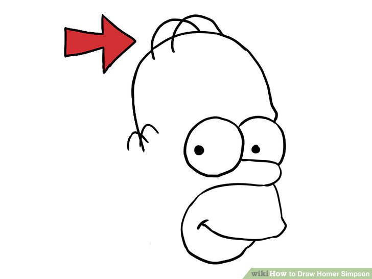 728x546 How To Draw Homer Simpson
