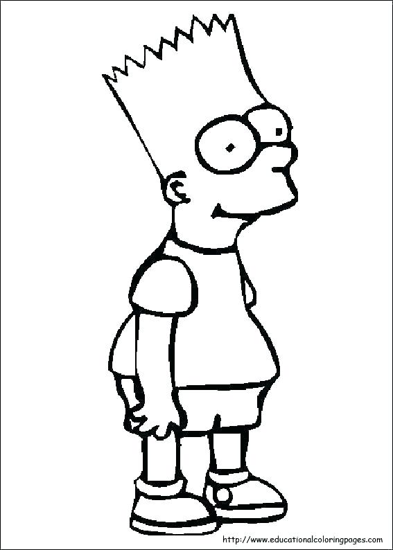 567x794 Simpson Coloring Pages Homer Coloring Pages Colouring Pages Free