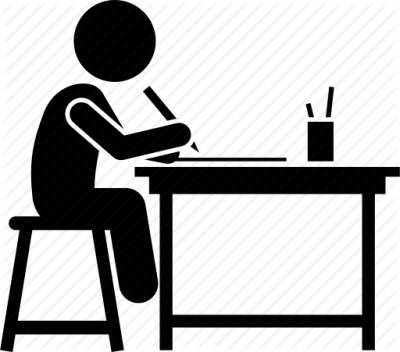 400x352 Download Free Png Child, Children, Doing, Drawing, Homework, Kid