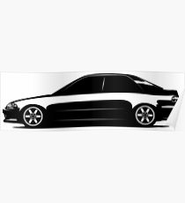 210x230 Honda Civic Drawing Posters Redbubble