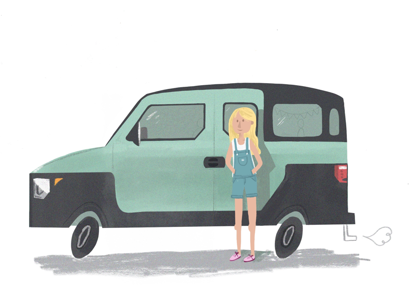 800x600 Illustration Of Me And My Honda Element