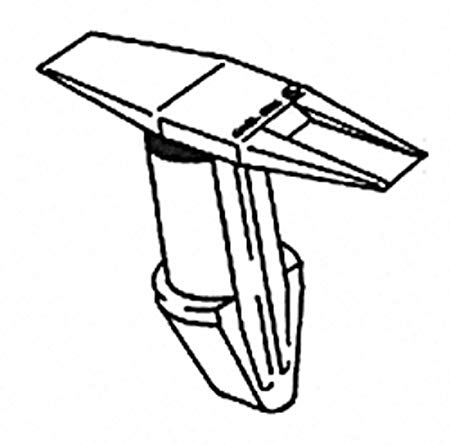 450x445 crl honda accord and odyssey weatherstrip rear hood seal