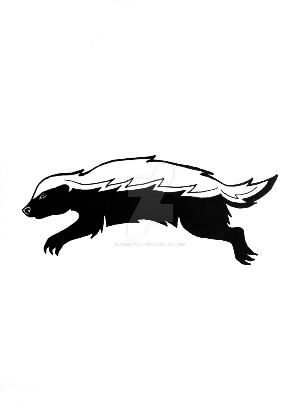 1024x1365 Honey Badger Logo
