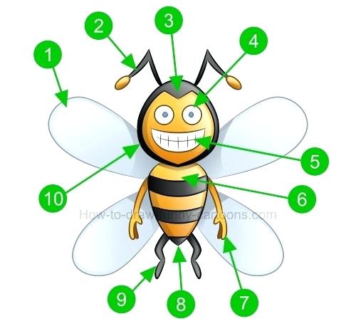 500x472 Draw Bee Draw Beehive Hair