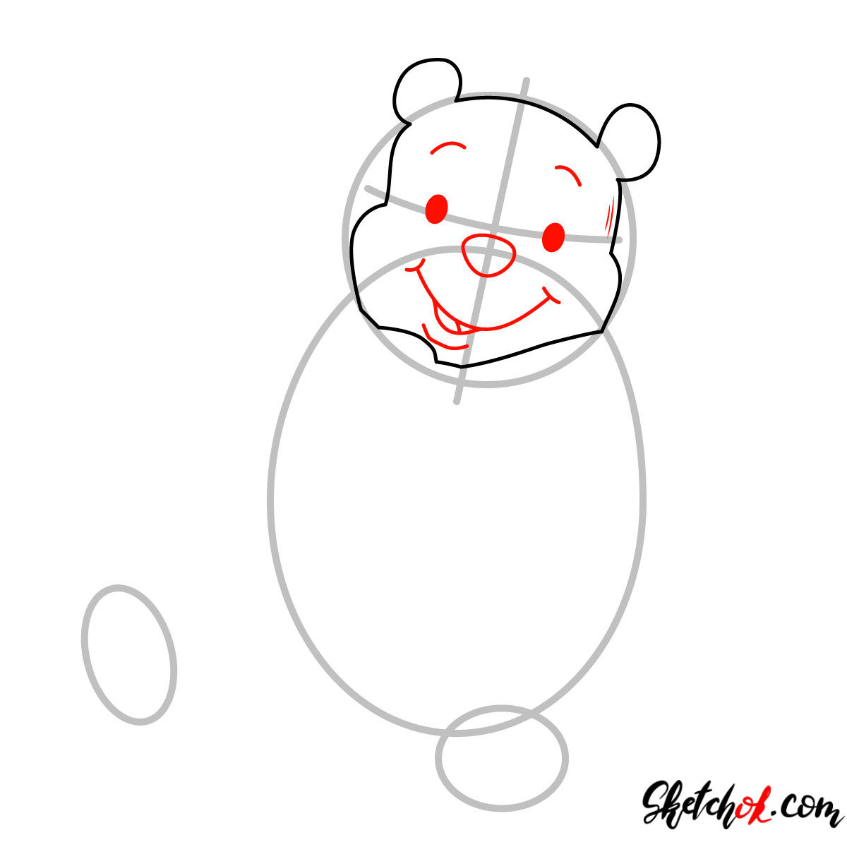1200x1200 How To Draw Winnie The Pooh Eating Honey