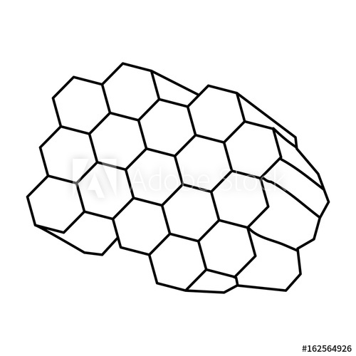 500x500 Honeycomb Cartoon