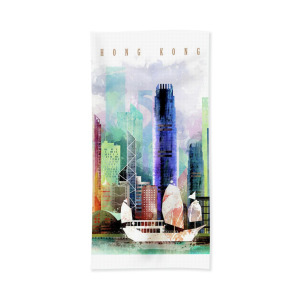 300x300 Australia Sydney City Skyline Bath Towel For Sale