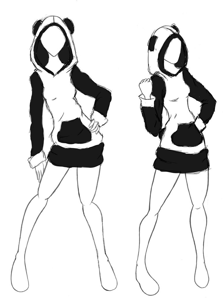 773x1034 Hoodie Drawing Fashion Illustration For Free Download