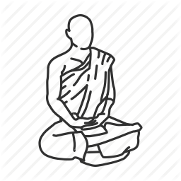 256x256 Collection Of Free Monk Drawing Hood Download On Ui Ex