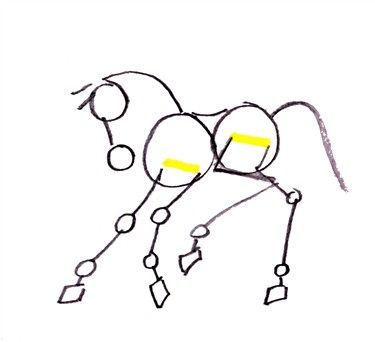 375x342 How To Draw A Horse