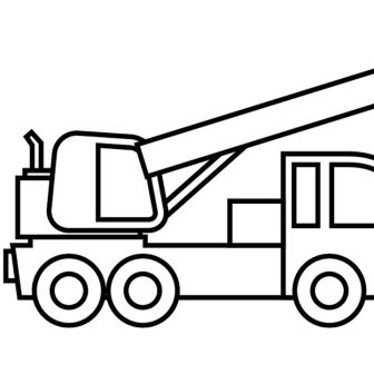 336x336 Crane Drawing Colour Eot Autocad Bird Video Tower Detail Hook