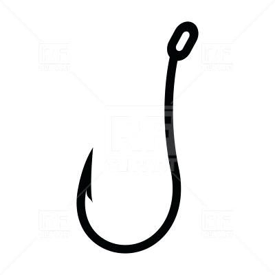 400x400 Fish Hook Clipart Free Crazywind