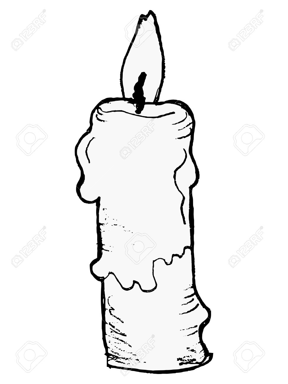 974x1300 Hope Drawing Candle For Free Download