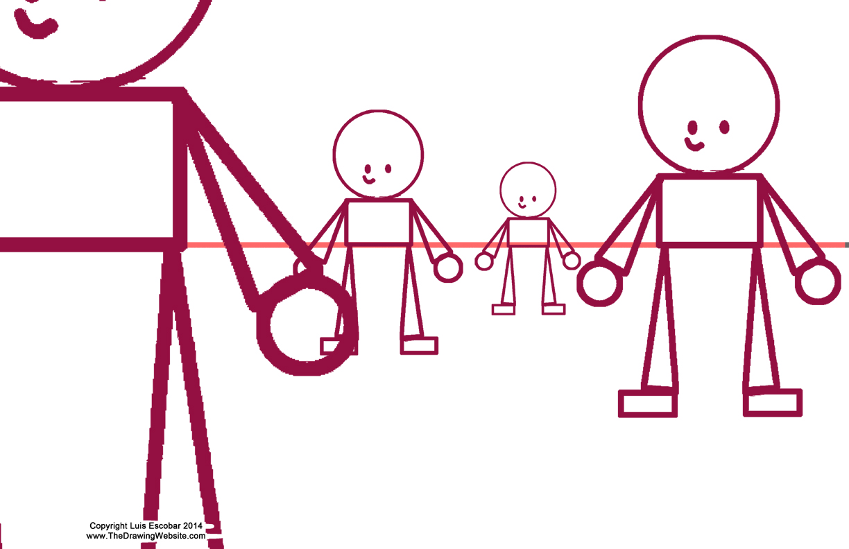 1224x792 Hanging Character On The Horizon Line Exercise The Drawing Website