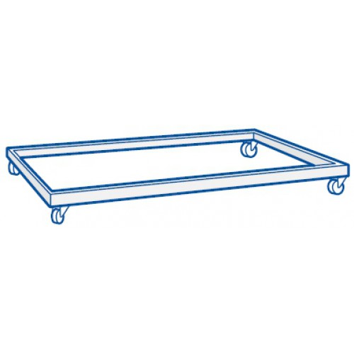 500x500 base with wheels for drawing holders