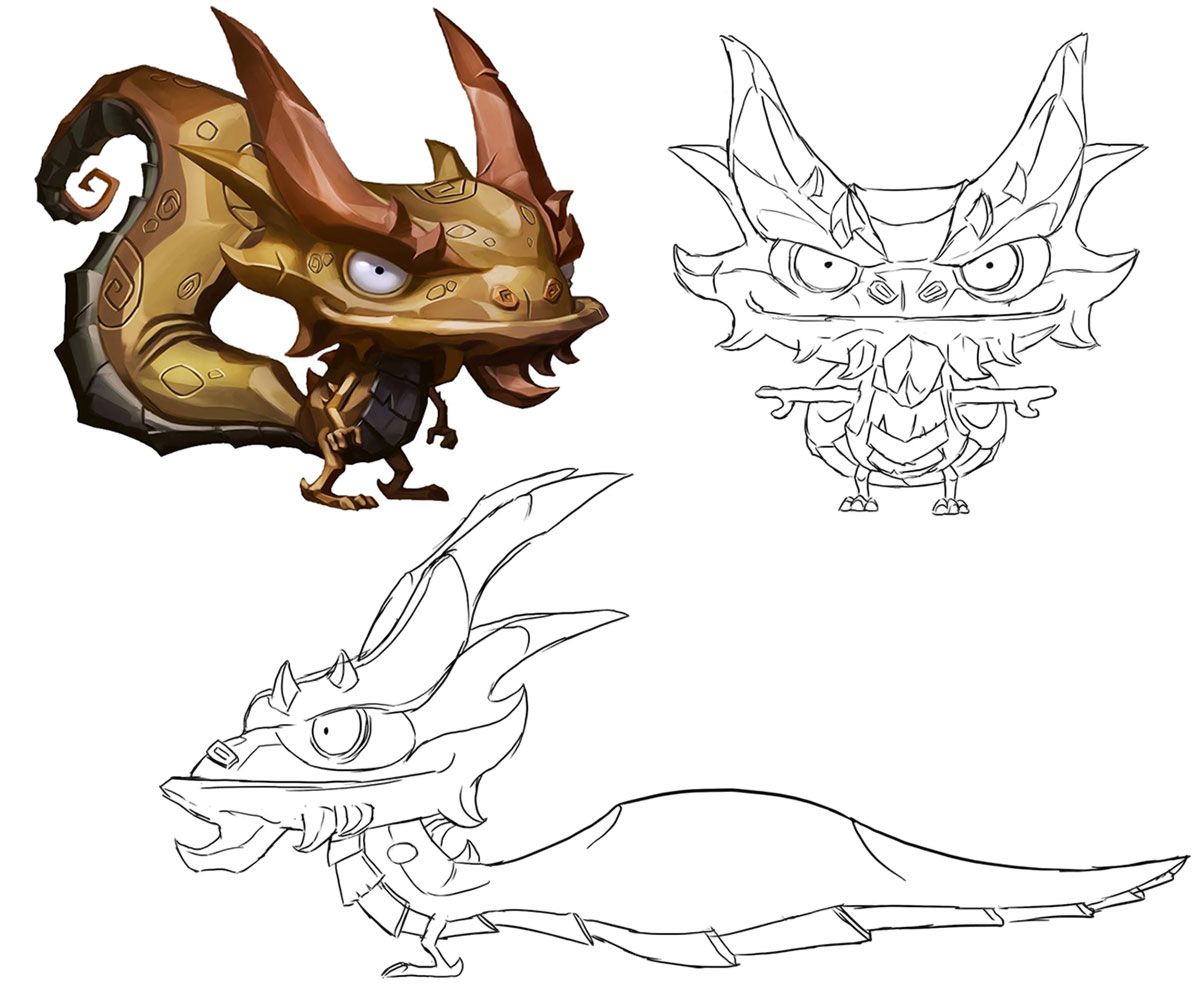 1200x1000 Horned Lizard From Project Spark Animals Character Art