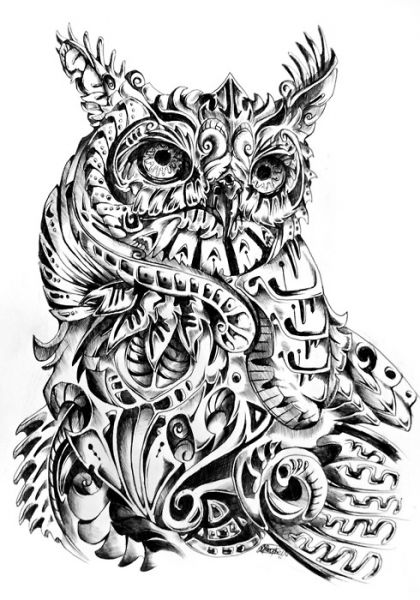 420x600 Detroit Spray Migration Part Tattoo Inspirations Owl Art