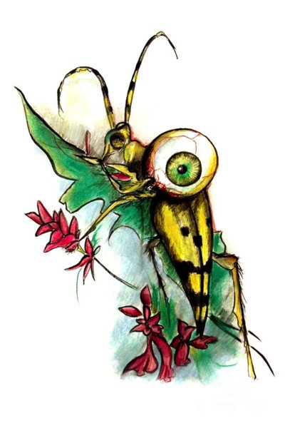 400x600 Hornet Drawings Fine Art America