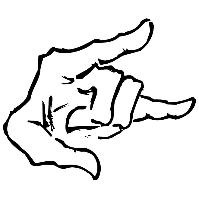 660x660 Devil Horns Free Vector