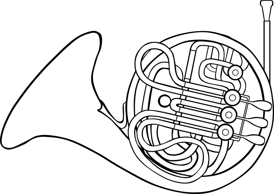 1056x750 french horns drawing brass instruments musical instruments cc0