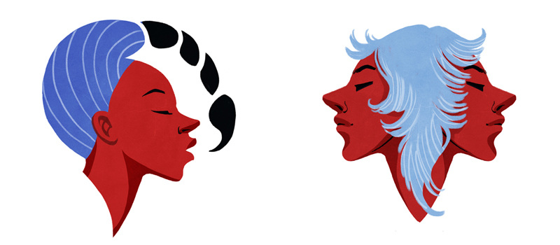 800x350 Zodiac Illustrations
