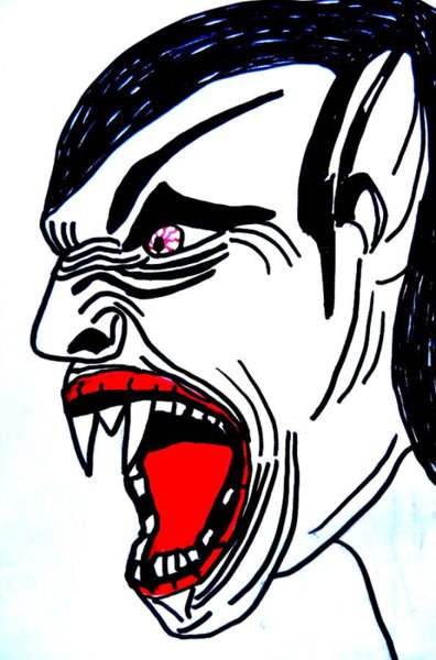 396x600 Horror Drawings