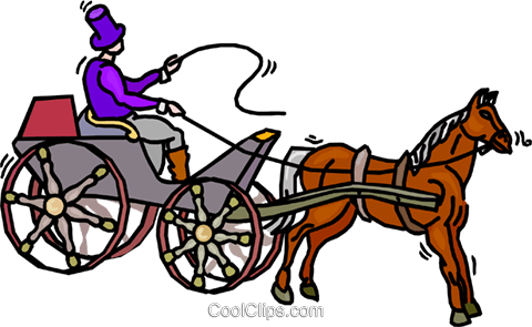 Horse And Buggy Drawing