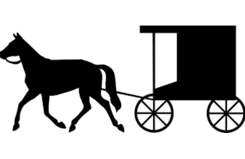 480x311 Collection Of 'horse And Buggy Silhouette' Download More Than